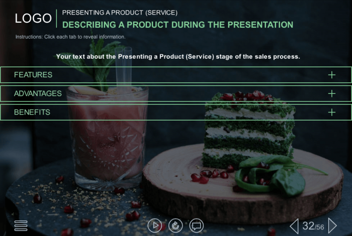 Effective Sales Course Starter Template for Food Industry — Articulate Storyline-49275