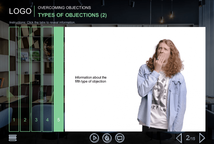 Cutout Photo of Long-haired Man — Articulate Storyline Template