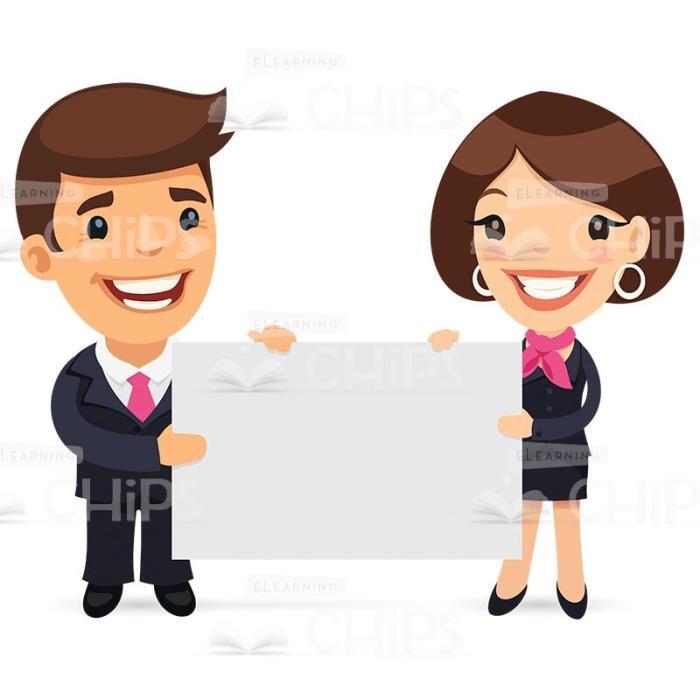 50 Business People — Vector Character Package -50183