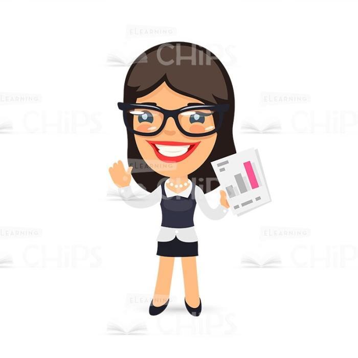 50 Business People — Vector Character Package -50184