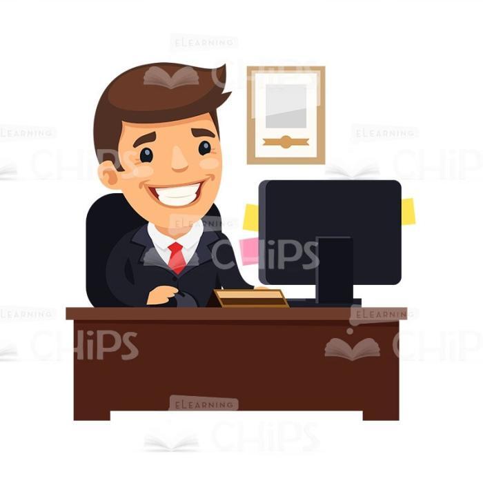 50 Business People — Vector Character Package -50194