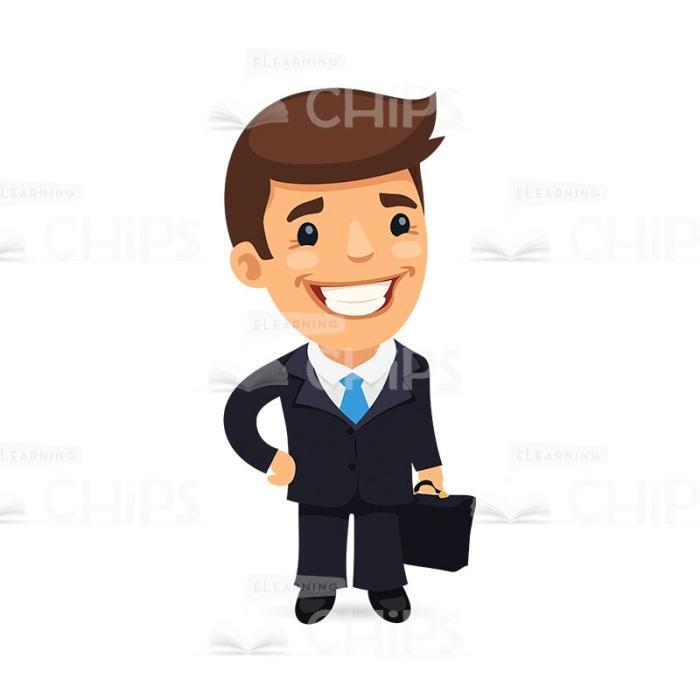 50 Business People — Vector Character Package -50198