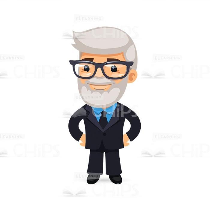50 Business People — Vector Character Package -50207