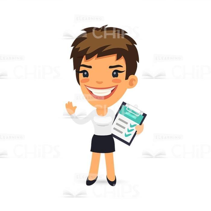 50 Business People — Vector Character Package -50219