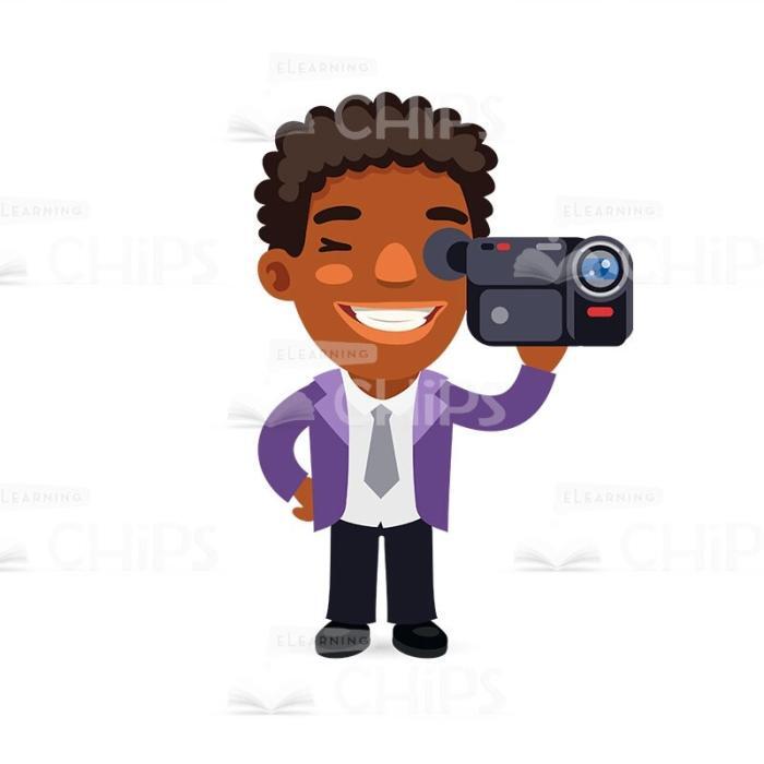 Videographers Vector Character Set-49943