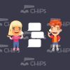 Vector Characters with Speech Bubbles Set-49882
