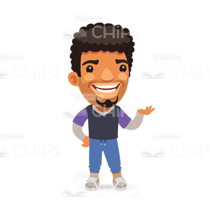 100 Handsome Heroes — Vector Character Package-50089