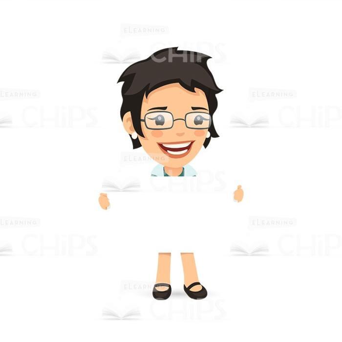 50 Flat Cartoon Doctors — Vector Character Package -50250