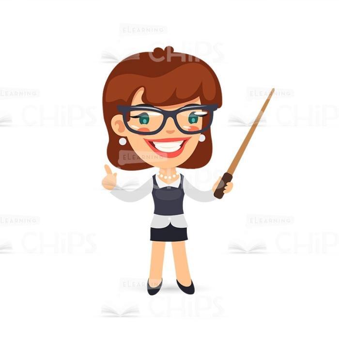 Handsome Teachers Vector Character Package-50009