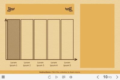 Column Chart — e-Learning Templates for Articulate Storyline