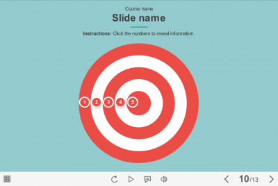 Click on Round Number Icons — Storyline Template-0