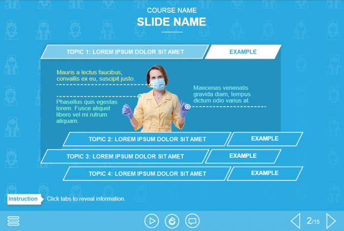 Cutout Doctor Photo — eLearning Lectora Templates