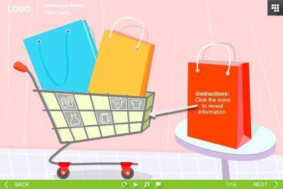 Shopping Cart Icons — Lectora Template-0