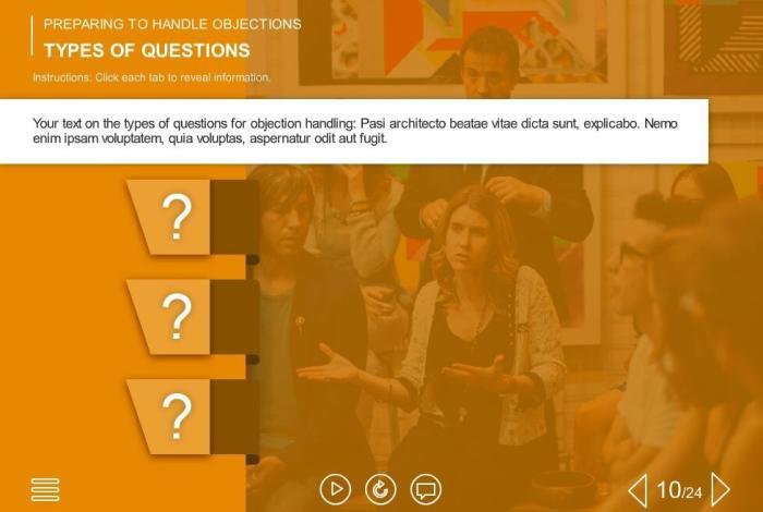 Tabs with Question Marks — Storyline Template-0