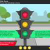 Traffic Light Buttons — eLearning Trivantis Lectora Templates