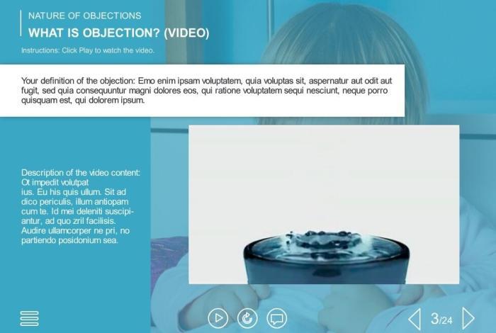 Playing Video — eLearning Storyline Templates