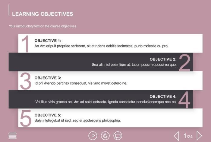 Course Topics — Download Storyline Templates