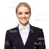 Cutout Image of Smiling Young Businesswoman-51069