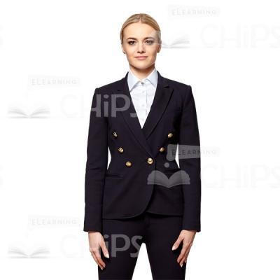 Confident Businesswoman Looking at Camera Cutout Image-0
