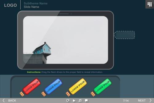 Dragging Flash Drives — Storyline Template-0