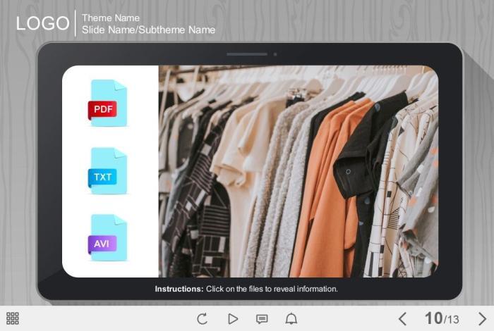 Clicking on Files — Storyline Template-0