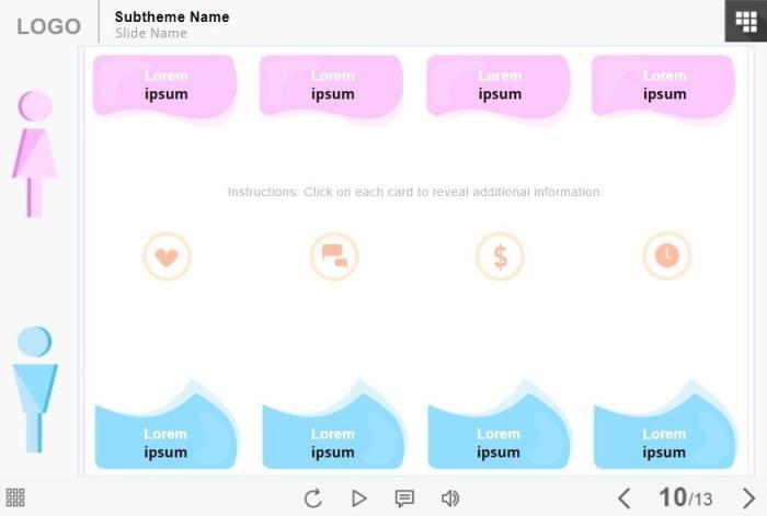 Clickable Round Icons — Storyline 3 Template-0