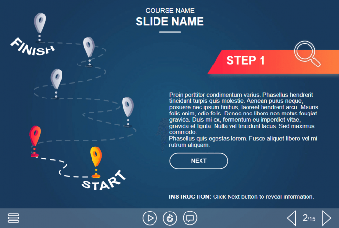 Active Marker — eLearning Lectora Templates