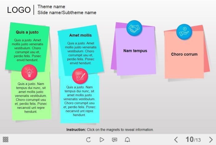 Click on Magnets — eLearning Storyline Templates