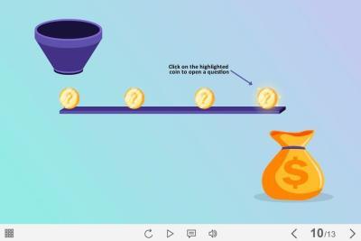 Clickable Coin — Articulate Storyline Template