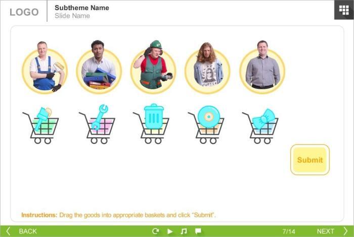Basket Icons — Download Articulate Storyline Templates