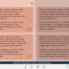 Four Text Blocks — eLearning Lectora Templates