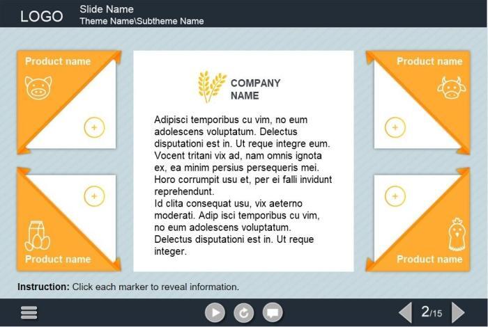 Viewed Markers — eLearning Lectora Templates