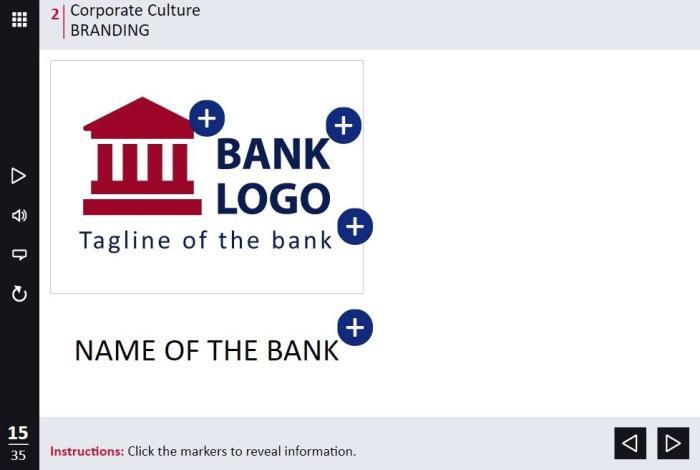 Banking / Financial Industry Welcome Course Starter Template — Trivantis Lectora-53053