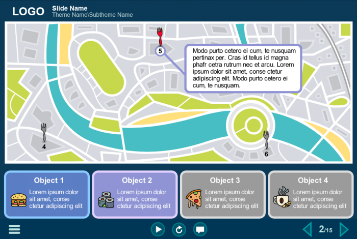 City Map — eLearning Storyline Templates