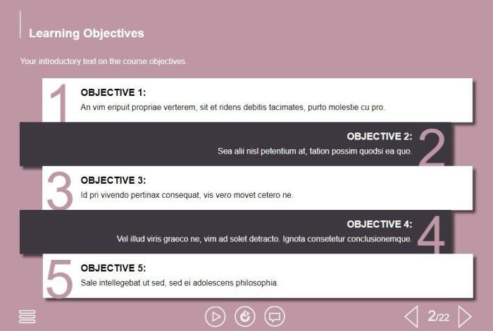 Handling Customer Objections Course Starter Template — Trivantis Lectora-52694