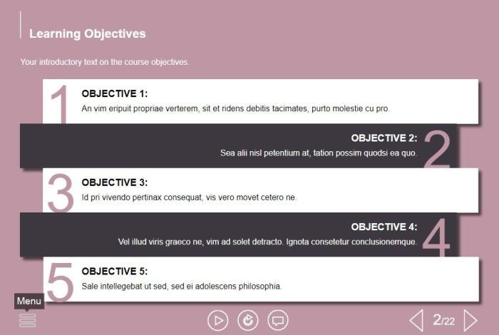 Handling Customer Objections Course Starter Template — Trivantis Lectora-52696