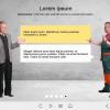 DIalogue Between Customer and Contractor — eLearning Captivate Template