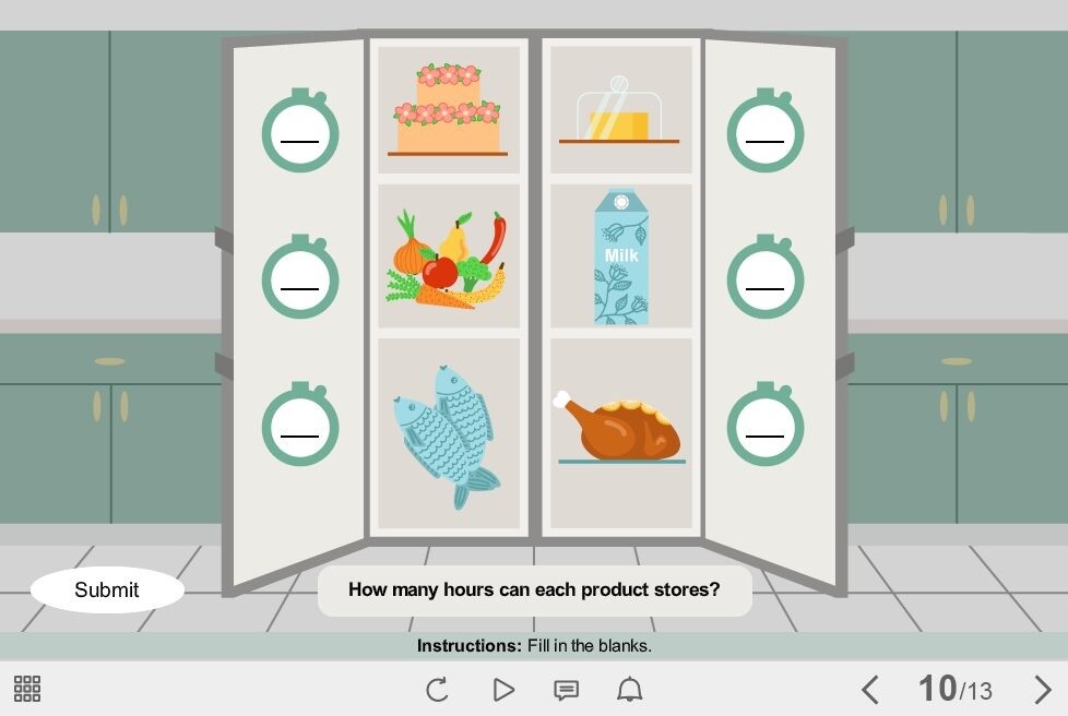 Food Storage Quiz — Storyline Template-0