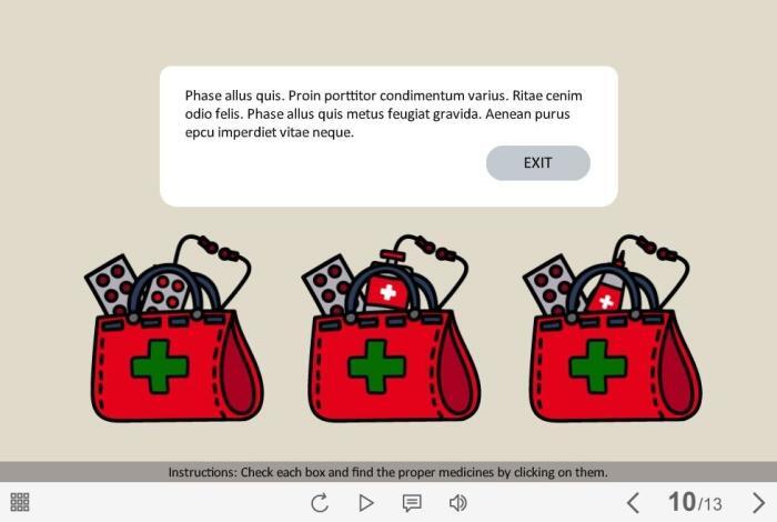 Completed Quiz — Articulate Storyline Template