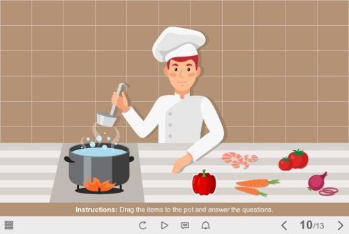 Cooking Quiz — Storyline Template-55139
