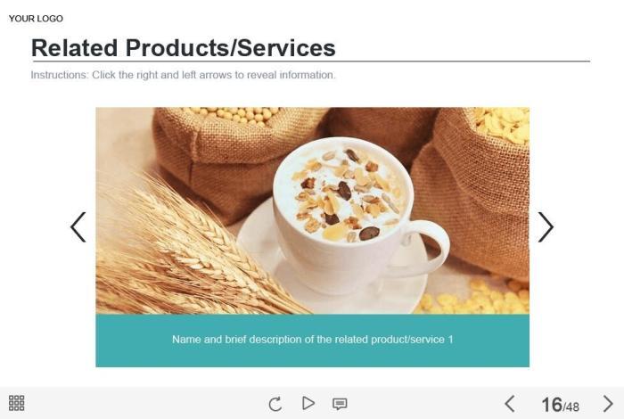 Related Products and Services Slideshow — Captivate Template-0