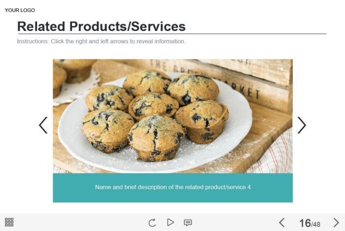 Related Products and Services Slideshow — Captivate Template-53539