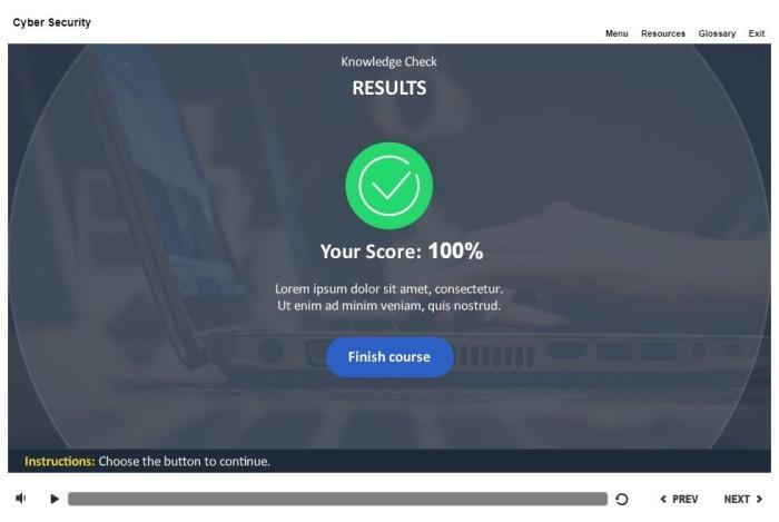 Cyber Security Course Starter Template — Articulate Storyline-53820