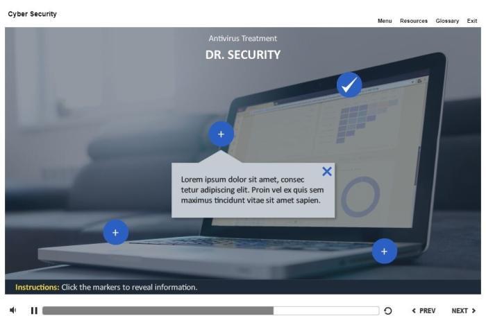 Cyber Security Course Starter Template — Articulate Storyline-53780