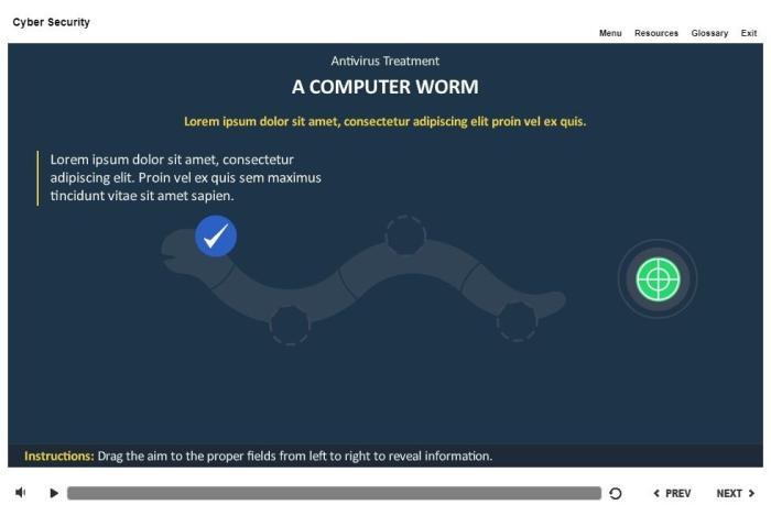 Computer Worm Destruction — Storyline Template-53866