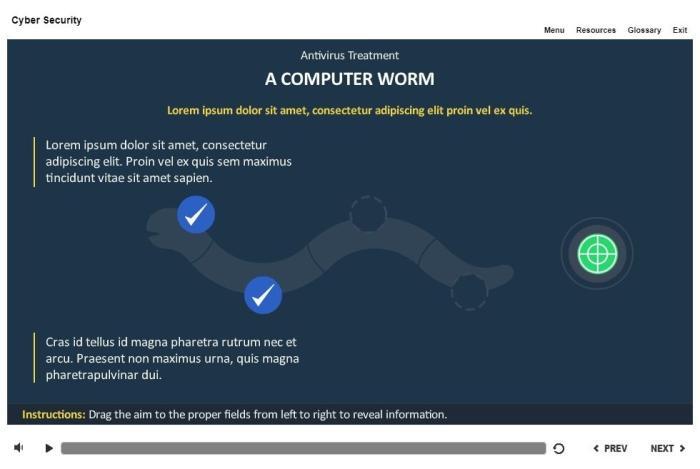 Computer Worm Destruction — Storyline Template-53865