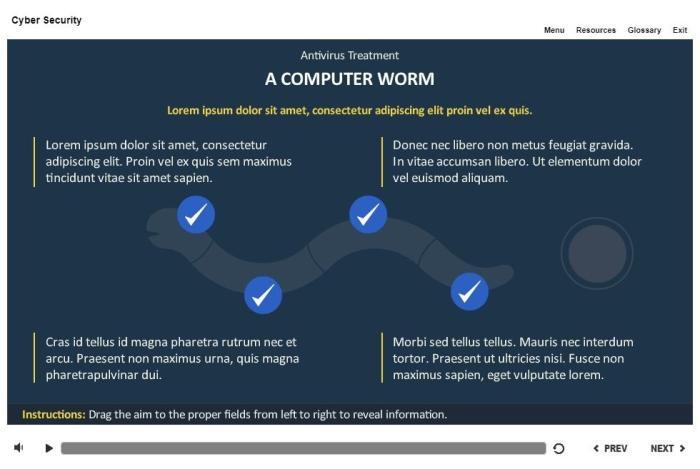 Cyber Security Course Starter Template — Articulate Storyline-53786