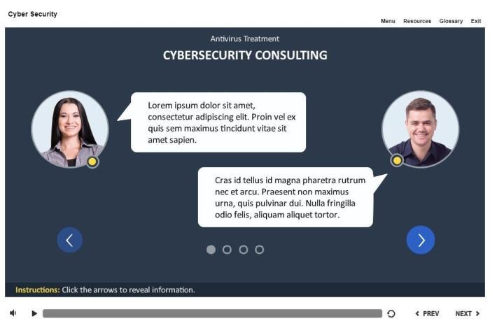 Cyber Security Course Starter Template — Articulate Storyline-53789