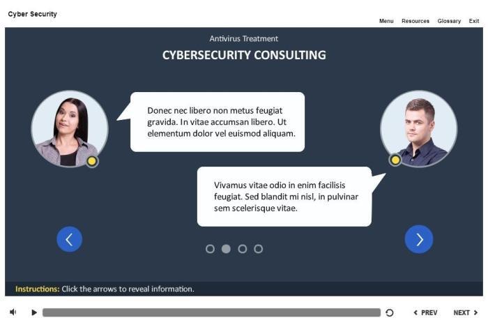 Cyber Security Course Starter Template — Articulate Storyline-53788