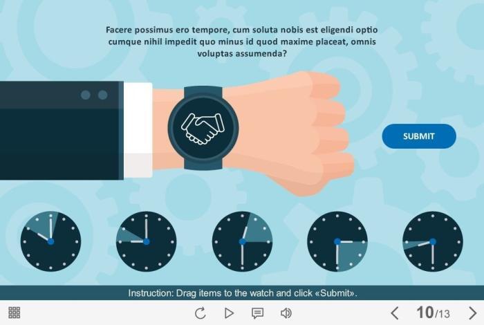 Time Management Quiz — Storyline Template-53889